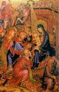 unknow artist The Adoration of the Magi Spain oil painting reproduction